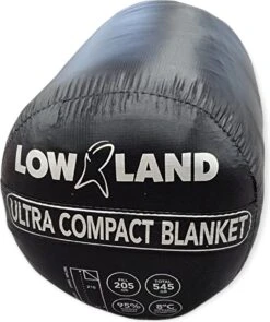 LOWLAND OUTDOOR® Ultra Compact Blanket - Donzen Slaapzak - Gewicht 495g - 210x80 Cm - Comfort Temperatuur +8°C -Buiten Kamperen 1005x1200 2
