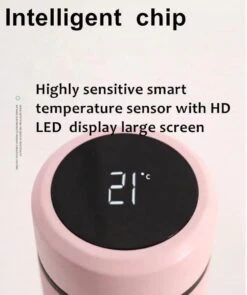 Slimme Thermosfles Met LCD Temperatuur Display - Curver Isolatiefles 0,5 Liter - Dubbelwandige Thermosfles - Thermosbeker - Isoleerfles - Thermoskan - Travel Mug - Bidon Drinkfles - Koffiebeker - Drinkflessen - RVS - Smart Thermos - Metaal -Buiten Kamperen 1005x1200 4