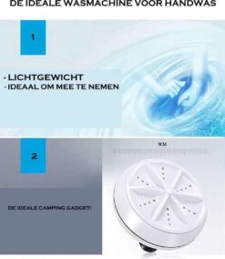 Merkloos Mini Wasmachine - 1 Stand - 1kg Wascapaciteit - Vernieuwde Chipset -Buiten Kamperen 1043x1200 2