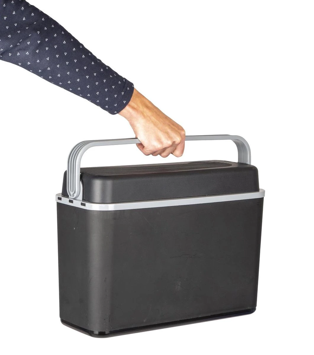 Bo-Camp Elektrische Autokoelbox Arctic - 12 Volt - 12 Liter - Zwart/Grijs 8 Bo-Camp Elektrische Autokoelbox Arctic - 12 Volt - 12 Liter - Zwart/Grijs - Afbeelding 6