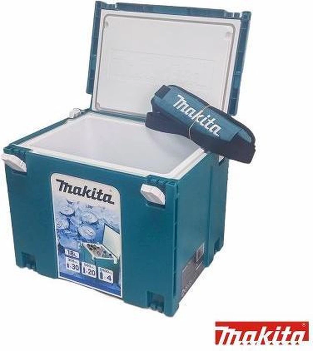 Makita 198253-4 CoolMbox Koelbox - 18 Liter 4 Makita 198253-4 CoolMbox Koelbox - 18 Liter - Afbeelding 2