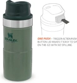 Stanley Trigger-Action Travel Mug 0.35L - Thermosfles - Hammertone Green -Buiten Kamperen 1106x1200 4