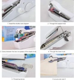 Borvat® | Elektrische Mini Handnaaimachine | Repareren Van Kleding Scheuren Of Gaten | Compact Voor Reizen Of Vakantie | Draadloze Hand Naaimachine Op Batterijen -Buiten Kamperen 1109x1200 2