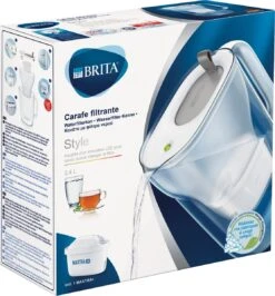 BRITA - Waterfilterkan Style Cool - Grijs - 2,4L -Buiten Kamperen 1113x1200 13