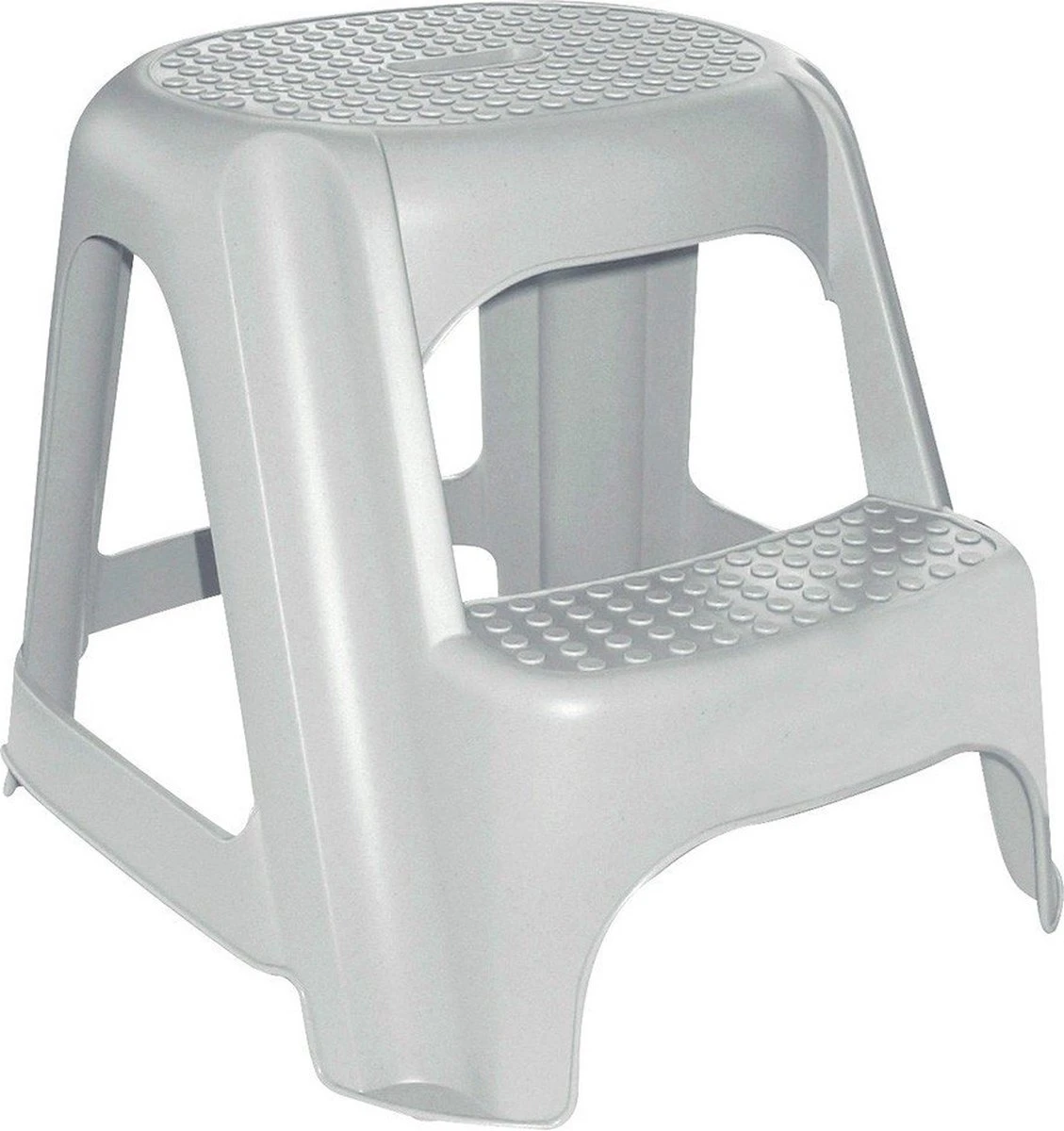 Curver One Step Opstapje Krukje - Lichtgrijs 3 Curver One Step Opstapje Krukje - Lichtgrijs