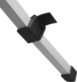 Campart Campingtafel XL TA-0806 - Opvouwbaar, Lichtgewicht En Met Verstelbare Poten - Kampeertafel Inklapbaar Inclusief Opbergtas - 140 X 80 X 70 Cm - Wit -Buiten Kamperen 1137x1200 1