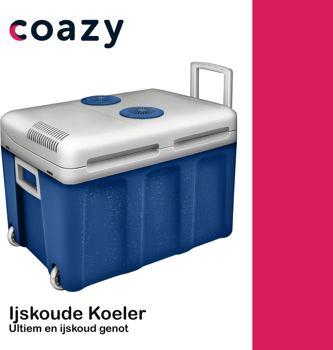 Koelbox Met Wielen Voor Auto & Camping Warm En Koud 40L - Frigobox Elektrisch 12v 230 Volt - MiniBar - Mini Koelkast | Verkoelt En Verwarmt | Eco-modus - Minibar - Mini Koelkast 8 Koelbox Met Wielen Voor Auto & Camping Warm En Koud 40L - Frigobox Elektrisch 12v 230 Volt - MiniBar - Mini Koelkast | Verkoelt En Verwarmt | Eco-modus - Minibar - Mini Koelkast - Afbeelding 6