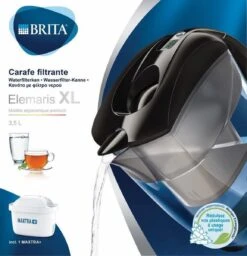 BRITA - Waterfilterkan Elemaris - Zwart - 3,5L - Inclusief 1 Maxtra+ Waterfilterpatroon -Buiten Kamperen 1156x1200 7