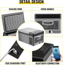 VEVOR - Coolbox - Koelbox 15L - Elektrische Coolbox - Draagbare Mini Koelkast - Draagbare Auto Vriezer 12/24Volt 9 VEVOR - Coolbox - Koelbox 15L - Elektrische Coolbox - Draagbare Mini Koelkast - Draagbare Auto Vriezer 12/24Volt -Buiten Kamperen 1167x1200 2