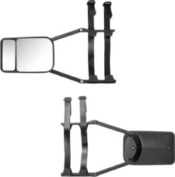 PROPLUS Pro Plus Caravanspiegel - Duo - 23 Cm - Universeel Voor Links En Rechts - Zwart -Buiten Kamperen 1181x1200 3