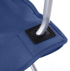 Set Van 2 Opvouwbare Campingstoelen, Klapstoelen Voor Buiten, Comfortabel, Met Armleuningen En Bekerhouders, Stabiel Frame, Draagvermogen 120 Kg - Blauw 16 Set Van 2 Opvouwbare Campingstoelen, Klapstoelen Voor Buiten, Comfortabel, Met Armleuningen En Bekerhouders, Stabiel Frame, Draagvermogen 120 Kg - Blauw -Buiten Kamperen 1183x1200