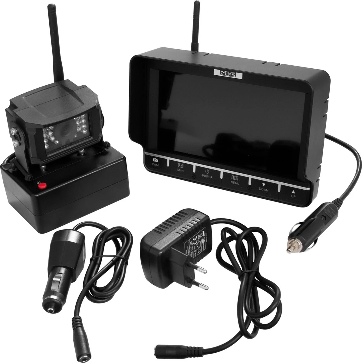 Merkloos Uniek Camerasysteem - Draadloos - Accu - Magneet 3 Merkloos Uniek Camerasysteem - Draadloos - Accu - Magneet