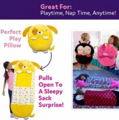 Draak Slaapzak -160 Cms | Kinderslaapzak | Slaapzak Junior | Nappers | Children Sleeping Bag | Kinderen Slaapzak | Super Soft 2 In 1 Fun Pillow &Sleepy For Boys | Draak Slaapzak | Zachte Slaapzak | Knuffel Slaapzak | 2 In 1 Slaapzak | Kinderen -Buiten Kamperen 1197x1200 27