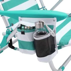 Strandstoel Met Afneembare Hoofdsteun, Draagbare Klapstoel, Campingstoel, Rugleuning Tot 180° Verstelbaar, Met Bekerhouder En Zijvak, Groene En Witte Strepen GCB62JW 15 Strandstoel Met Afneembare Hoofdsteun, Draagbare Klapstoel, Campingstoel, Rugleuning Tot 180° Verstelbaar, Met Bekerhouder En Zijvak, Groene En Witte Strepen GCB62JW -Buiten Kamperen 1199x1200 1