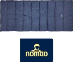 NOMAD® Brisbane Slaapzak | 205x80cm Blauw | Lichtgewicht & Kwalitatief | Dekenmodel Slaapzak | Incl Hoes -Buiten Kamperen 1200x1010 2