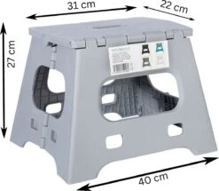 Splendole Opstapje Inklapbaar Caravanopstapje - Opvouwbaar - 120 Kg - 27 Cm Krukje Grijs 15 Splendole Opstapje Inklapbaar Caravanopstapje - Opvouwbaar - 120 Kg - 27 Cm Krukje Grijs -Buiten Kamperen 1200x1044 3