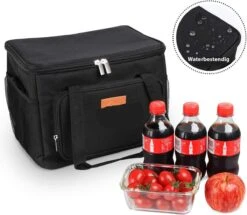 Lunchtas - Koeltas Voor Dames En Heren - Cool Bag - 4 Laags Geïsoleerde Koeltas - Kleine Cooler - Lunch Box - Lunchtas 15 Liter- Zwart 16 Lunchtas - Koeltas Voor Dames En Heren - Cool Bag - 4 Laags Geïsoleerde Koeltas - Kleine Cooler - Lunch Box - Lunchtas 15 Liter- Zwart -Buiten Kamperen 1200x1046 2