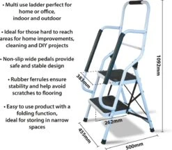 Aidapt Opstapkruk Met Leuning - 2 Treden 12 Aidapt Opstapkruk Met Leuning - 2 Treden -Buiten Kamperen 1200x1047 5