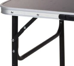 Redcliffs Campingtafel Zwart - 75 X 55 X 25/60cm -Buiten Kamperen 1200x1063