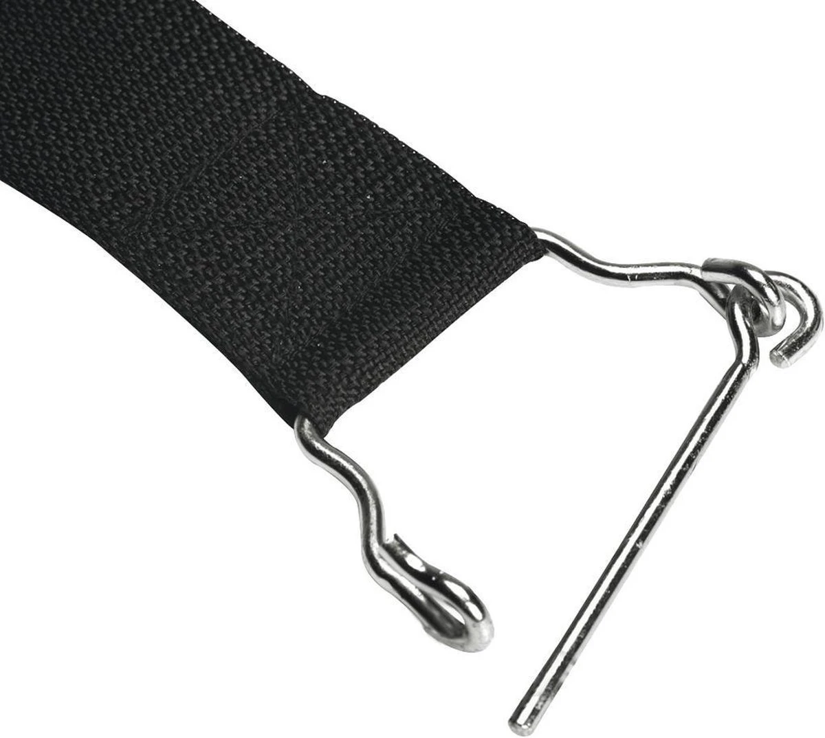 Bo-Camp - Stormband - Universeel - Clips - 2 Stuks - 3.5 Meter - Zwart 6 Bo-Camp - Stormband - Universeel - Clips - 2 Stuks - 3.5 Meter - Zwart - Afbeelding 4