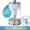 ZeroWater 9 Liter Waterfilter Kan - COMBI DEAL Met 5 Waterfilters -Buiten Kamperen 1200x1082 2