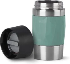 Tefal Compact Travel Mug Compact Thermosfles - 0,3 L - Groen -Buiten Kamperen 1200x1099 4
