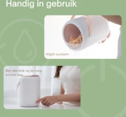 Tauraro Mini Wasmachine Groen - Mini Wasmachine - Kleine Wasmachine - Wasmachine Klein - Handwasmachine - Draagbare Wasmachine - Kampeer Wasmachine - Mini Wasmachine Camping - 17.5 X 17.5 X 23.5 Cm -Buiten Kamperen 1200x1112