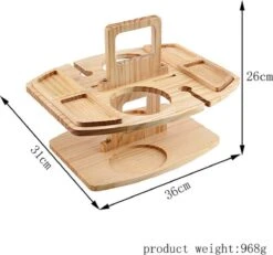 Merkloos Houten Outdoor Wijntafel Draagbare Houten Picknicktafel Mini Campingtafels Met Wijnglas Houder Voor Tuin Outdoor Camping Picknick Strand - Plataan Hout - Wijn 17 Merkloos Houten Outdoor Wijntafel Draagbare Houten Picknicktafel Mini Campingtafels Met Wijnglas Houder Voor Tuin Outdoor Camping Picknick Strand - Plataan Hout - Wijn -Buiten Kamperen 1200x1122