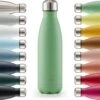 Blumtal Thermosfles - Met Dubbele Wand - Thermosbeker Koffie, Thee En Koele Dranken - Travel Mug - 750ml - Summer Green - Groen