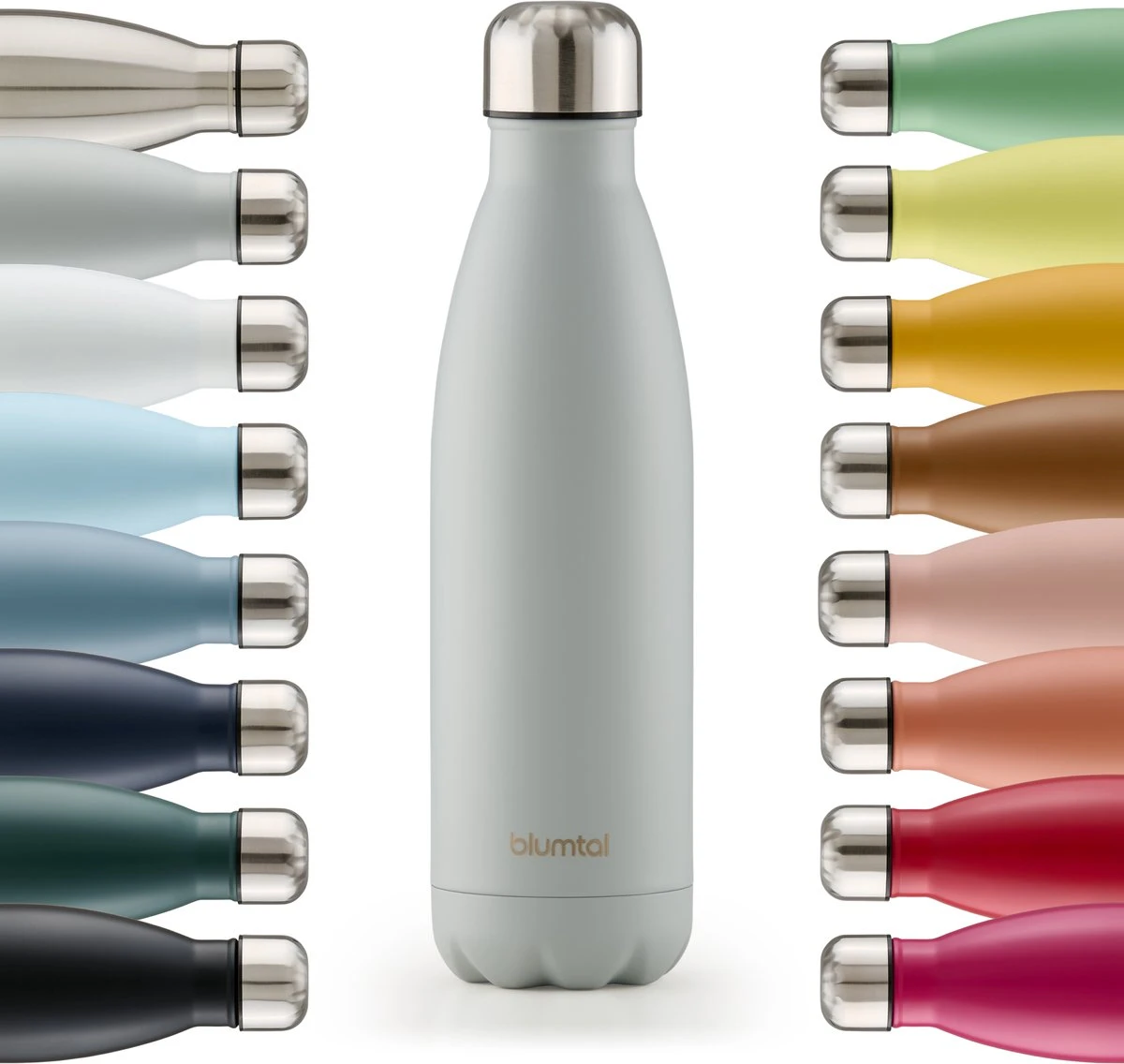 Blumtal Thermosfles - Met Dubbele Wand - Thermosbeker Koffie, Thee En Koele Dranken - Travel Mug - 500ml - Ultimate Grey - Grijs 3 Blumtal Thermosfles - Met Dubbele Wand - Thermosbeker Koffie, Thee En Koele Dranken - Travel Mug - 500ml - Ultimate Grey - Grijs