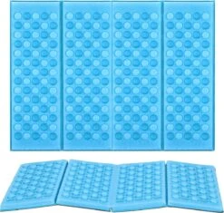 Springos Zitmat | Opvouwbaar Zitmatje | Zitkussen | 28 X 40 X 1 Cm | Blauw -Buiten Kamperen 1200x1141 1