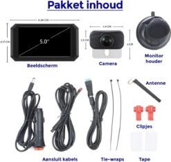 Nince ARC1 Draadloze Achteruitrijcamera Draadloos 2022 Model - 5 Inch Digitale Achteruit Rijcamera Met IR Nachtzicht - 2 Kanaals 24 Nince ARC1 Draadloze Achteruitrijcamera Draadloos 2022 Model - 5 Inch Digitale Achteruit Rijcamera Met IR Nachtzicht - 2 Kanaals -Buiten Kamperen 1200x1144 2