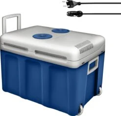 Koelbox Met Wielen Voor Auto & Camping Warm En Koud 40L - Frigobox Elektrisch 12v 230 Volt - MiniBar - Mini Koelkast | Verkoelt En Verwarmt | Eco-modus - Minibar - Mini Koelkast
