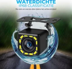 XEOD Achteruitrijcamera - 12 LED Nachtzicht - IP68 Waterdicht - Achteruitrij Camera Auto -Buiten Kamperen 1200x1148 7