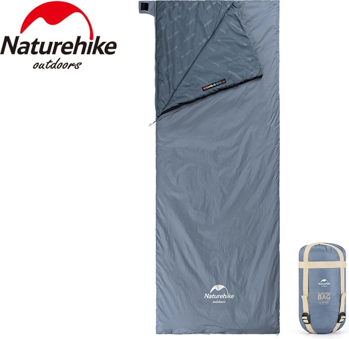 Naturehike® Slaapzak - Lichtgewicht - 190*75cm - Compact - Waterdicht - 3 Seizoenen Slaapzak Lente, Zomer & Herfst - Outdoor - Slaapzakken Volwassen & Kinderen 3 Naturehike® Slaapzak - Lichtgewicht - 190*75cm - Compact - Waterdicht - 3 Seizoenen Slaapzak Lente, Zomer & Herfst - Outdoor - Slaapzakken Volwassen & Kinderen