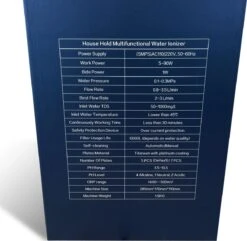 Basisch Water Generator | Water Ionisator En Zuivering | Actief Koolstoffilter | Phipower 32 Basisch Water Generator | Water Ionisator En Zuivering | Actief Koolstoffilter | Phipower -Buiten Kamperen 1200x1172 4