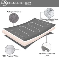 Meisterhome® Mummy Slaapzak - Kamperen - Antraciet - Ca. 220 X 75 Cm - Incl. Draagtas 9 Meisterhome® Mummy Slaapzak - Kamperen - Antraciet - Ca. 220 X 75 Cm - Incl. Draagtas -Buiten Kamperen 1200x1176 2