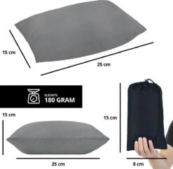 Dutch Mountains Slaapzak Goeree XL - Kussen 25x15cm - 220x90cm Katoenen Slaapzak - Tochtstrip -Buiten Kamperen 1200x1176 3