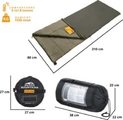 Dutch Mountains Slaapzak Vlieland XL - Grote Katoenen 210 X 80cm Lichtgewicht - Incl. Tasje En Tochtstrip -Comfortzone: 5-8 Graden- 12 Dutch Mountains Slaapzak Vlieland XL - Grote Katoenen 210 X 80cm Lichtgewicht - Incl. Tasje En Tochtstrip -Comfortzone: 5-8 Graden- -Buiten Kamperen 1200x1178 2