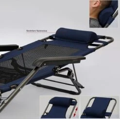 Ligstoel 155x60cm - Opvouwbaar Campingstoel Ligbed Strandstoel Tuinstoel Vouwligstoel Blauw 32 Ligstoel 155x60cm - Opvouwbaar Campingstoel Ligbed Strandstoel Tuinstoel Vouwligstoel Blauw -Buiten Kamperen 1200x1184 3
