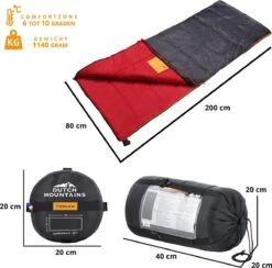 Dutch Mountains Slaapzak Tholen - 200 X 80cm - Aanritsbaar - Slechts 1140 Gram – Polyester - Tochtstrip En Compressiehoes 12 Dutch Mountains Slaapzak Tholen - 200 X 80cm - Aanritsbaar - Slechts 1140 Gram – Polyester - Tochtstrip En Compressiehoes -Buiten Kamperen 1200x1184 4