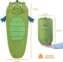 Dutch Mountains Kinderslaapzak Nijlpaard - 170 X 70cm Polyester - Zacht Lichtgewicht – Opberghoes 12 Dutch Mountains Kinderslaapzak Nijlpaard - 170 X 70cm Polyester - Zacht Lichtgewicht – Opberghoes -Buiten Kamperen 1200x1190 3