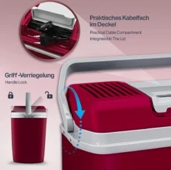 Tillvex- Koelbox, Coolbox, 24 Liter, Rood 13 Tillvex- Koelbox, Coolbox, 24 Liter, Rood -Buiten Kamperen 1200x1190 4