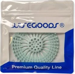 WiseGoods - Haarstopper - Haarvanger - Douche Zeef - Douche Filter - Haarfilter - Douche Afvoer - Siliconen - Blauw -Buiten Kamperen 1200x1190 5