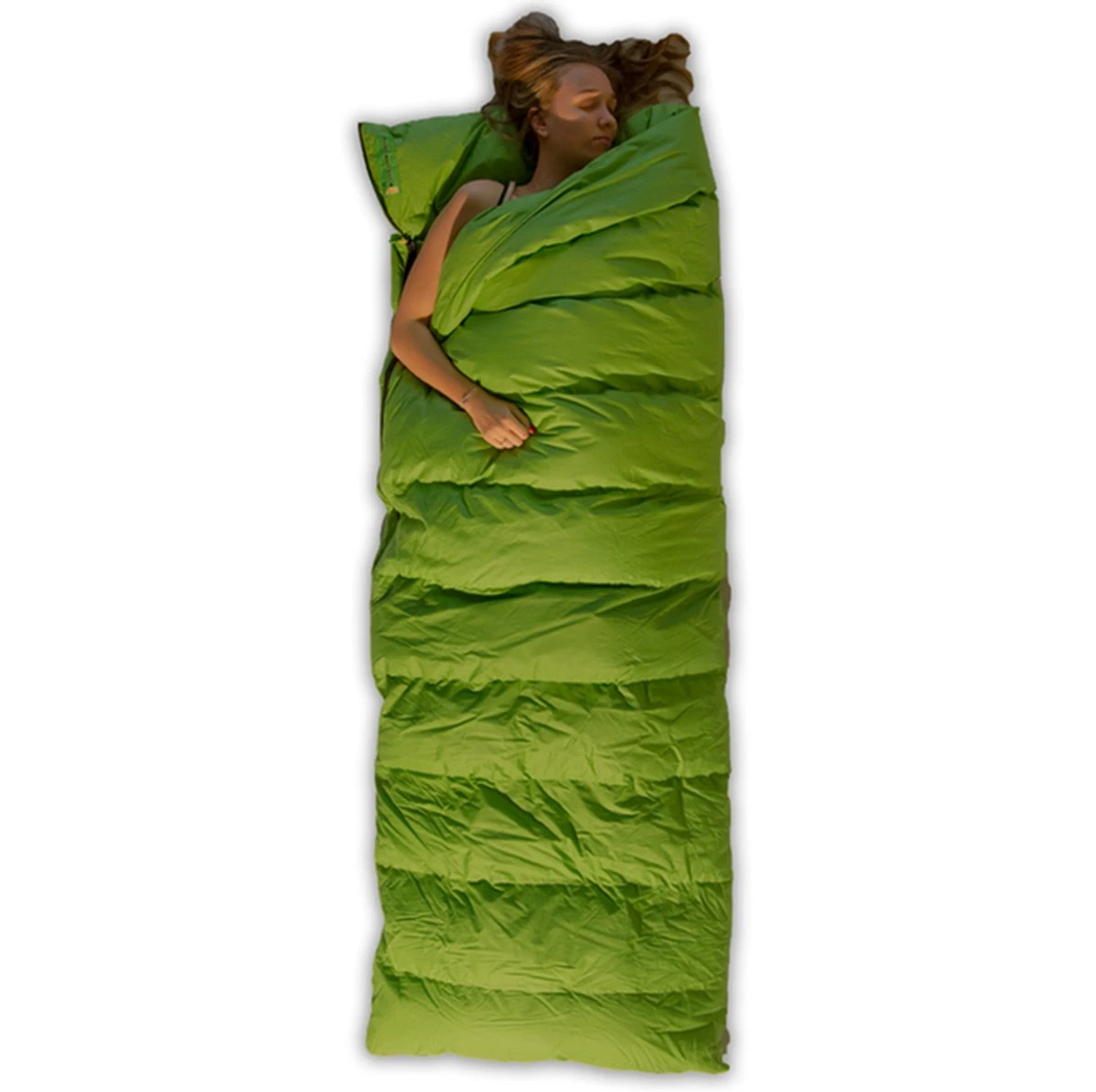 Lowland Outdoor Companion Summer Slaapzak - Dekenmodel Slaapzak - 210 X 80 Cm - Groen 5 Lowland Outdoor Companion Summer Slaapzak - Dekenmodel Slaapzak - 210 X 80 Cm - Groen - Afbeelding 3