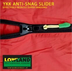 LOWLAND OUTDOOR® Donzen Slaapzak - Companion Economy - 210x80 Cm - Rood 18 LOWLAND OUTDOOR® Donzen Slaapzak - Companion Economy - 210x80 Cm - Rood -Buiten Kamperen 1200x1196 6