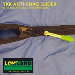 LOWLAND OUTDOOR® Donzen Slaapzak - CC 1 - 200 X 80 Cm - 1725 Gr - 0°C - Katoen 19 LOWLAND OUTDOOR® Donzen Slaapzak - CC 1 - 200 X 80 Cm - 1725 Gr - 0°C - Katoen -Buiten Kamperen 1200x1196 9