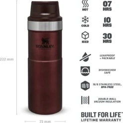 Stanley Trigger-Action Travel Mug 0.47L - Thermosfles - Wine 24 Stanley Trigger-Action Travel Mug 0.47L - Thermosfles - Wine -Buiten Kamperen 1200x1197 13