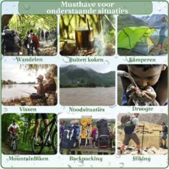 Waterfilter Survival Steddy Pro - Zuiver Gratis Drinkwater - Waterfles Waterzuivering - Waterfilter Kraan - Outdoor - FILTER 4000 LITER! -Buiten Kamperen 1200x1200 1024