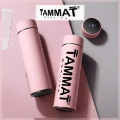 Slimme Thermosfles Met LCD Temperatuur Display - Curver Isolatiefles 0,5 Liter - Dubbelwandige Thermosfles - Thermosbeker - Isoleerfles - Thermoskan - Travel Mug - Bidon Drinkfles - Koffiebeker - Drinkflessen - RVS - Smart Thermos - Metaal -Buiten Kamperen 1200x1200 1028